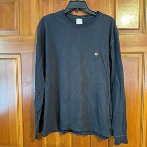 Brooks Bros Sz L navy blue long sleeve tee shirt.